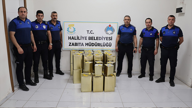 Şanlıurfa’da 875 Kilo Sade Yağa El Konuldu