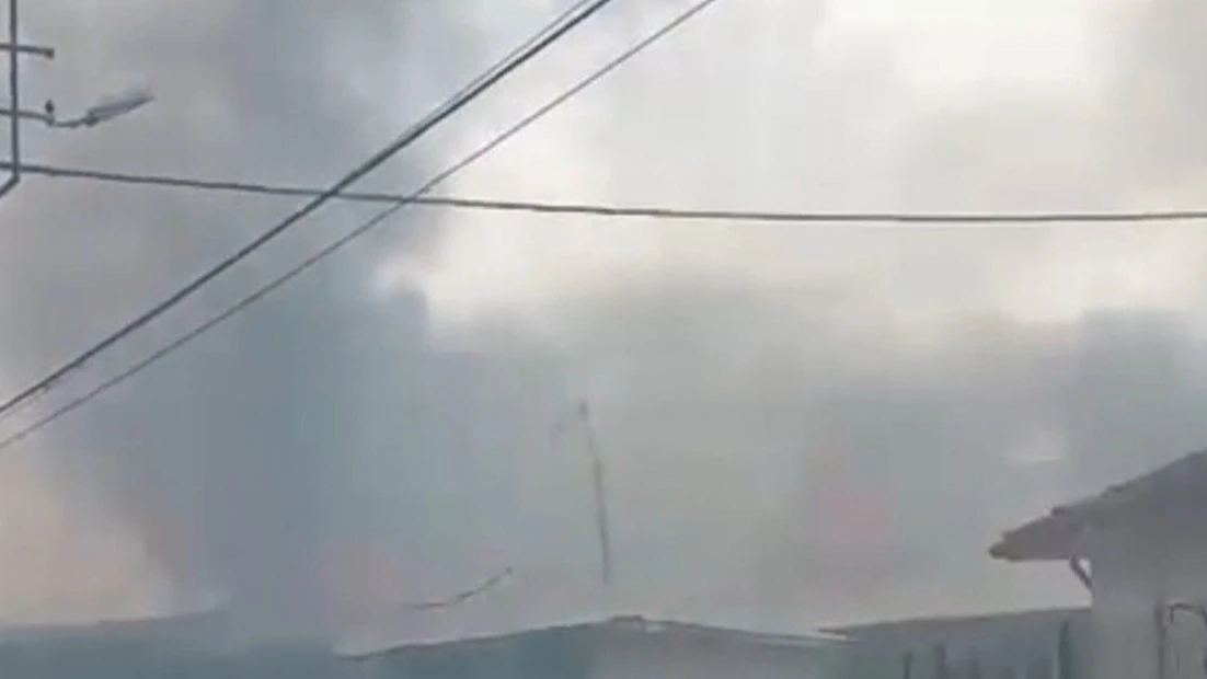 Şanlıurfa’da Büyükbaş Hayvan Çiftliğinde Korkutan Yangın!