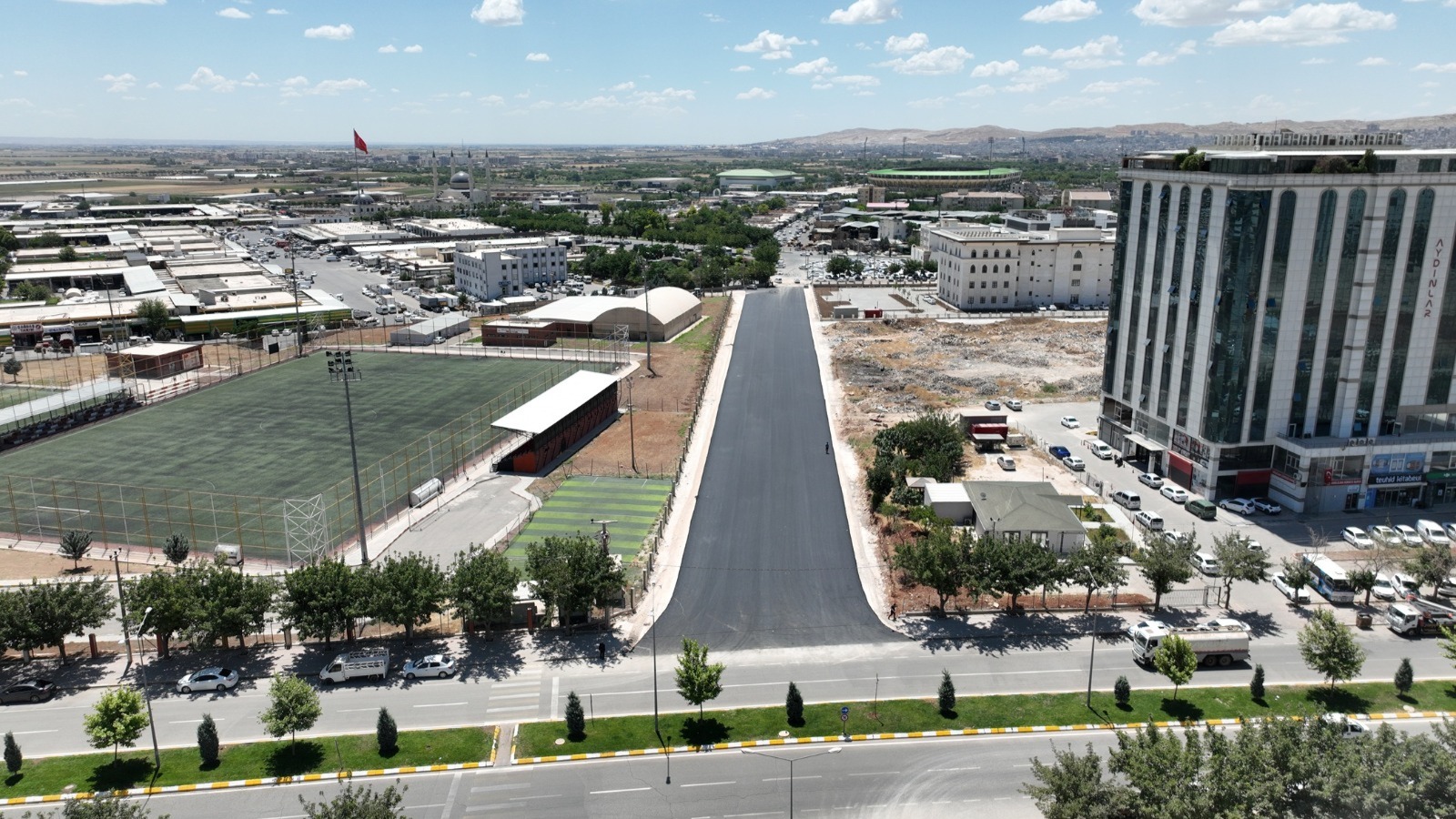 Urfa’da yeni bulvar hizmete açıldı