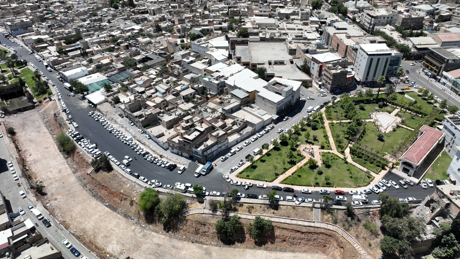 Tarihi Urfa yolu artık daha konforlu