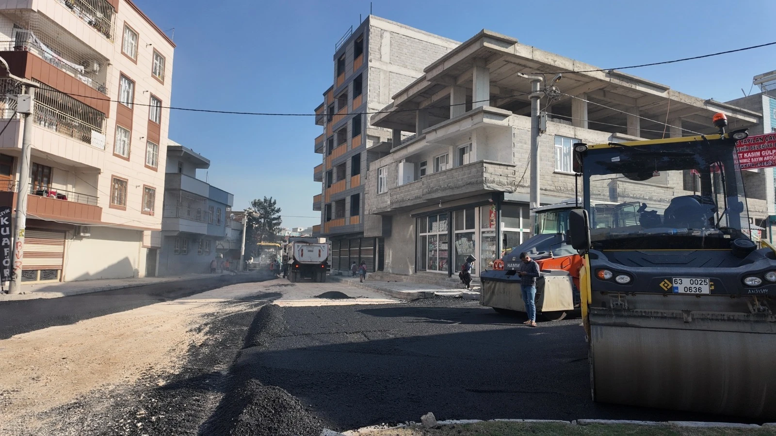 Eyyübiye’de kış öncesi yoğun çalışma sürüyor