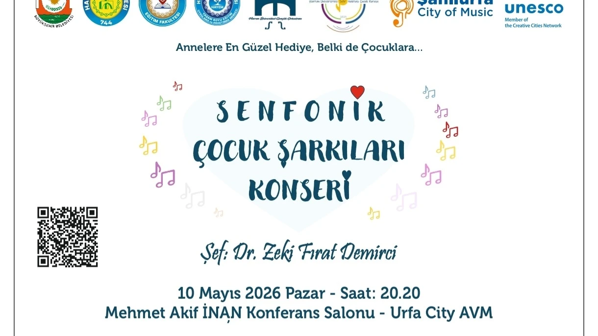 Minik Seslerden Dev Senfoni: HAYEM’li Çocuklar Urfa’da Sahne Alıyor