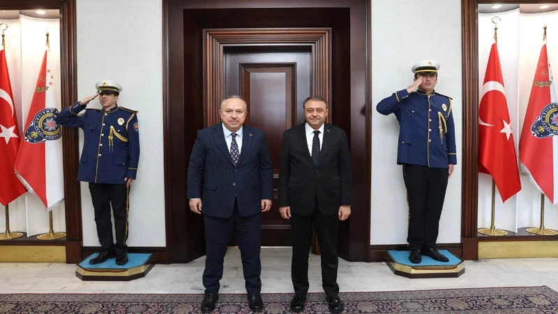 Vali Hasan Şıldak’dan Emniyet Genel Müdürü’ne Ziyaret