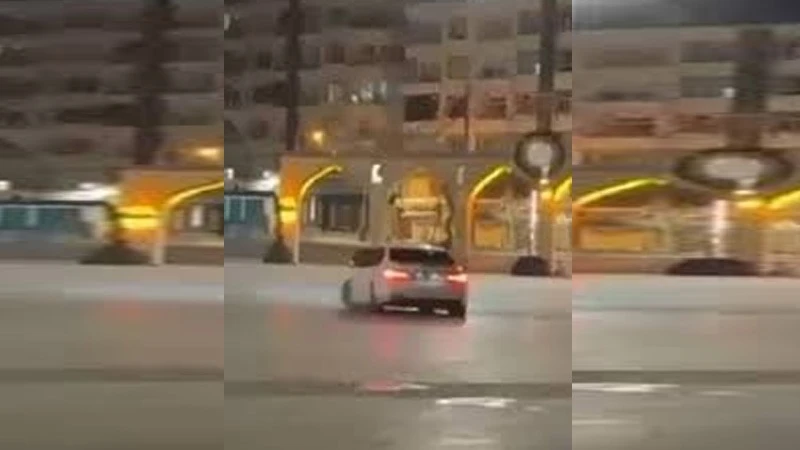Rabia Meydanı’nda Drift Yapan Sürücüye 144 Bin Lira Ceza Kesildi
