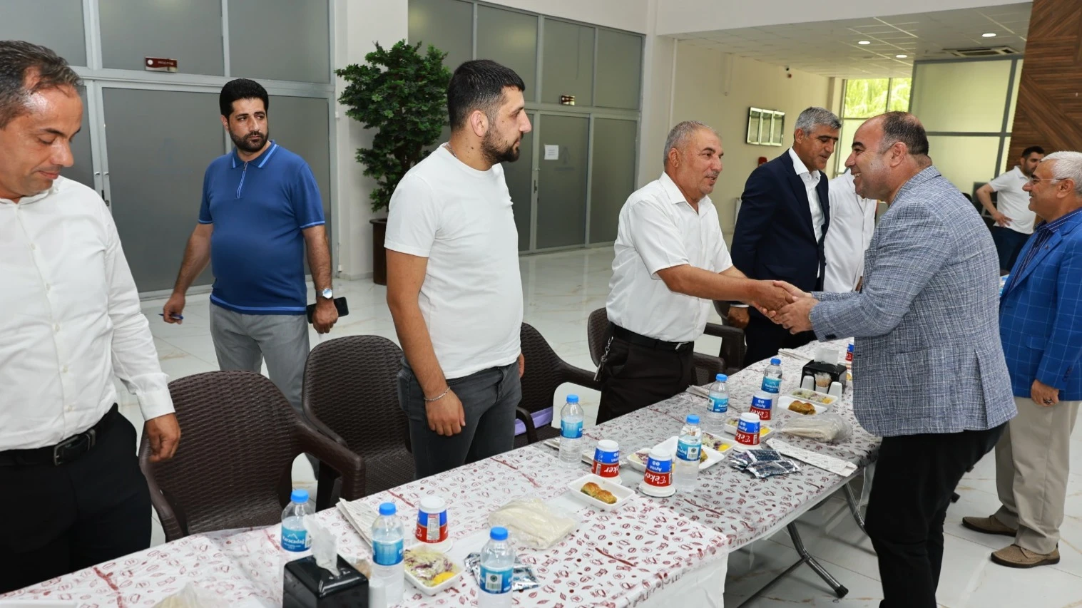 Karaköprü'de babalar günü buluşması gerçekleşti