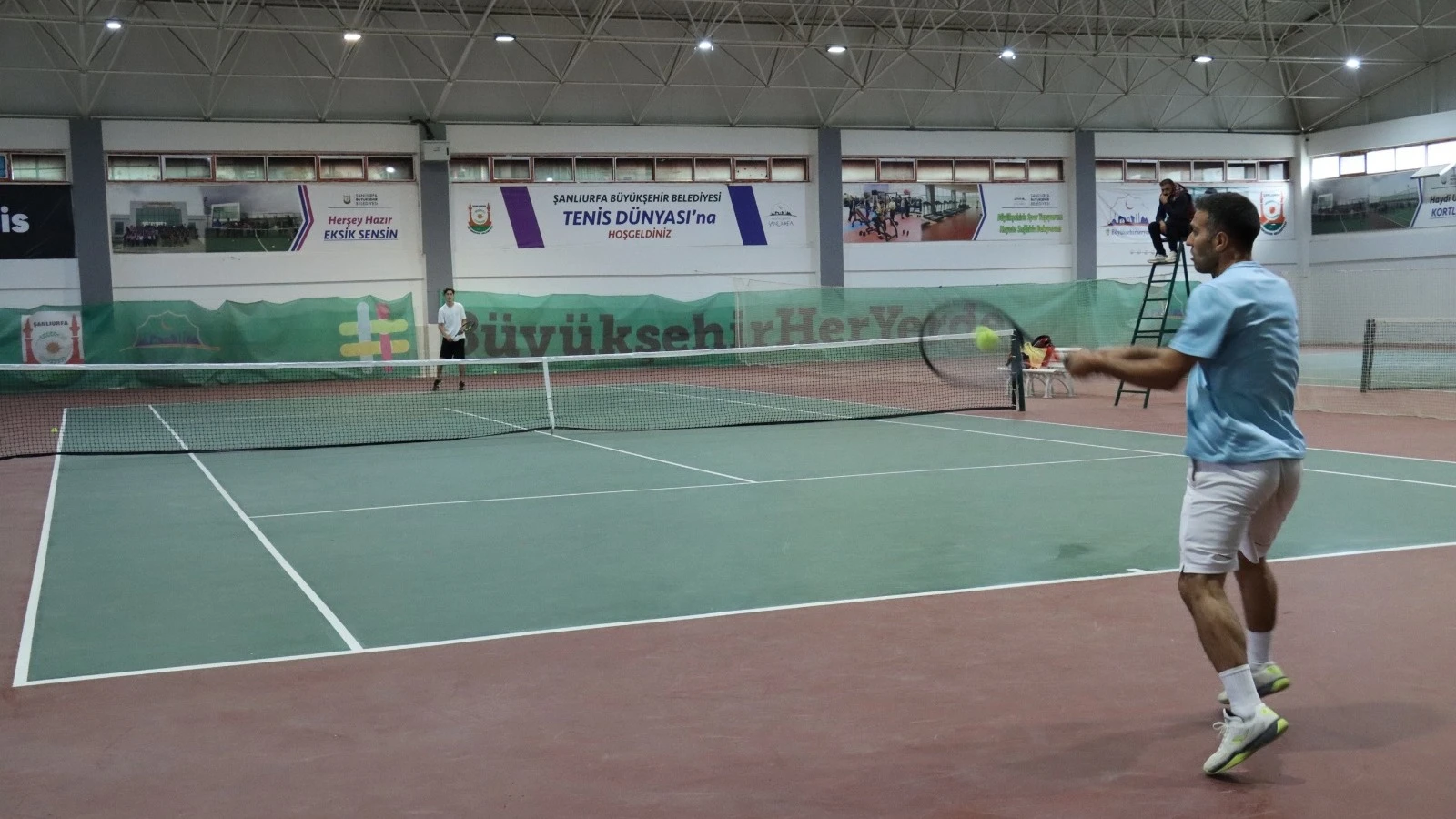 Öğretmenler günü tenis turnuvası sona erdi