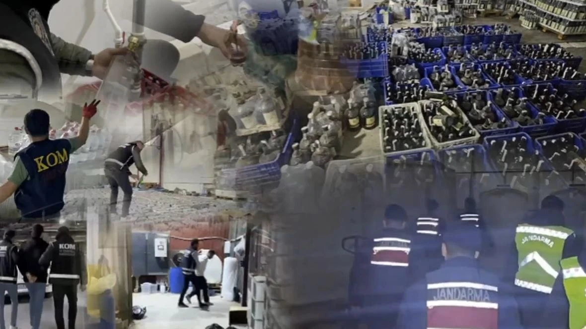 Türkiye Genelinde Sahte Alkole Büyük Darbe