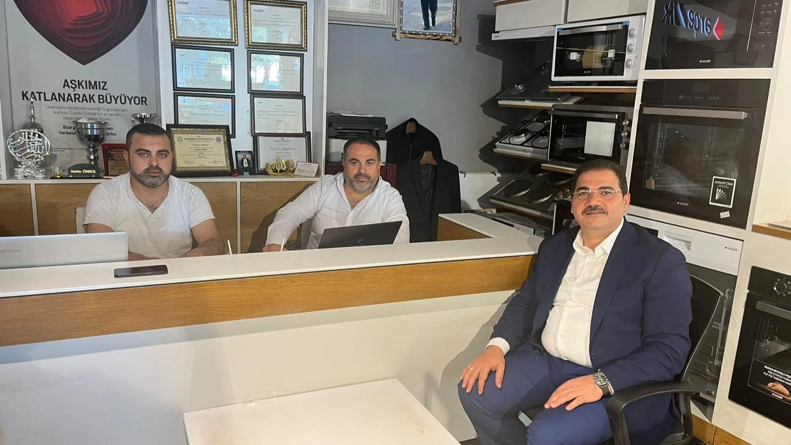 Başkan Canpolat esnaf ve vatandaşlarla buluştu