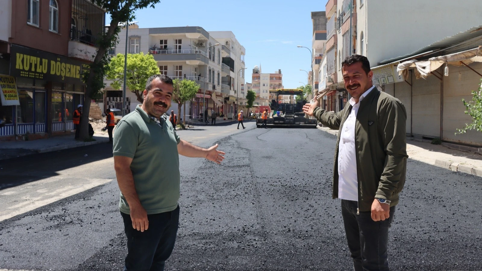 Viranşehir Uğur Boran Caddesi’nde Asfalt Sevinci