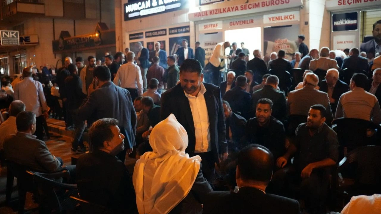 Şanlıurfa’da Halil Kızılkaya’ya destek çığ gibi büyüyor