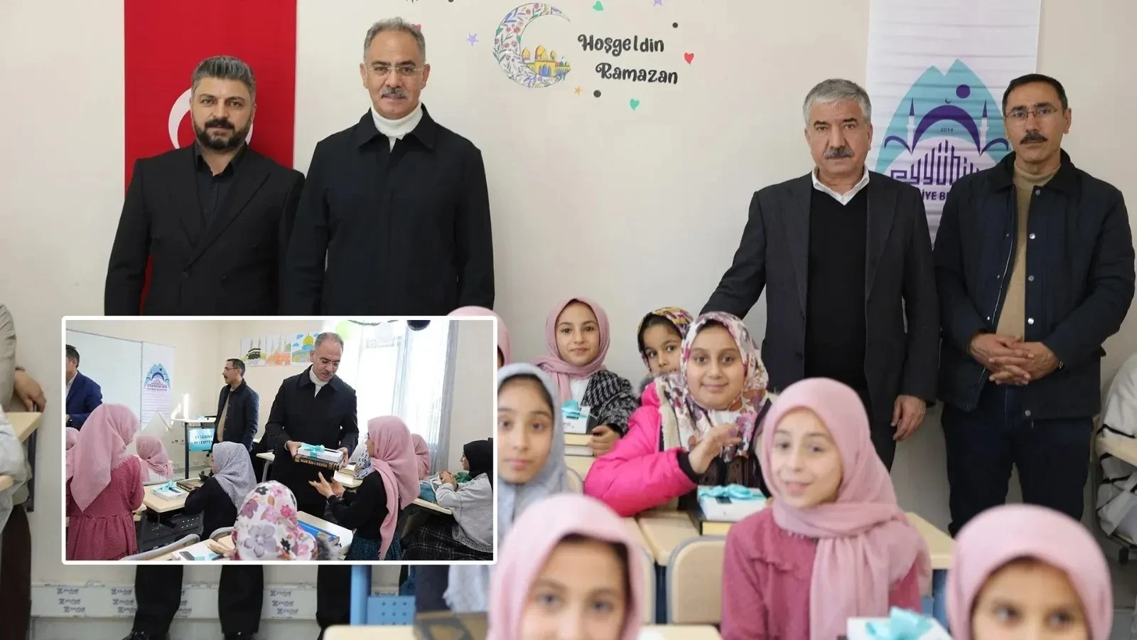 Eyyübiye’de Kur’an okumaya başlayan çocuklar büyük sevinç yaşadı