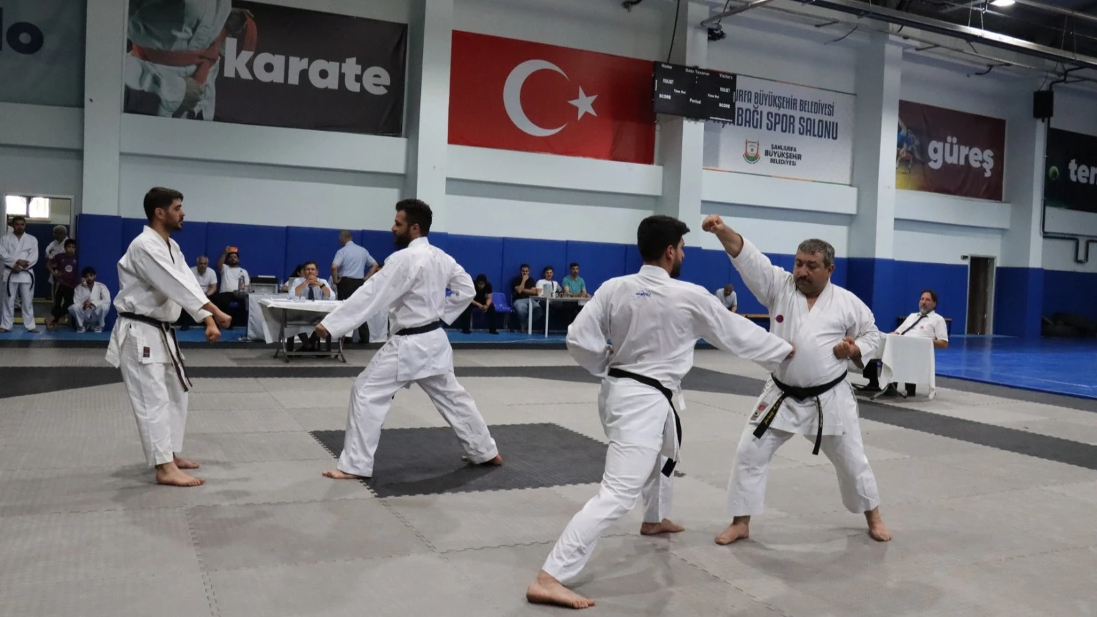 KARETE DAN SINAVLARI ŞANLIURFA’DA EV SAHİPLİĞİNDE YAPILDI