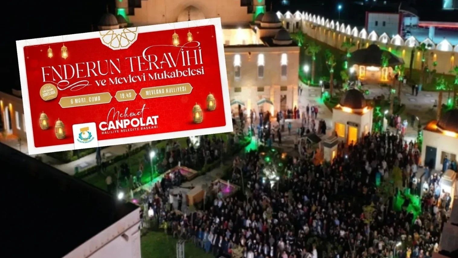 Enderun usulü teravih geleneği Haliliye’de yaşatılacak