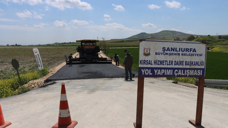 Büyükşehir, 14 Kilometrelik Grup Yolunu Asfaltla Buluşturuyor