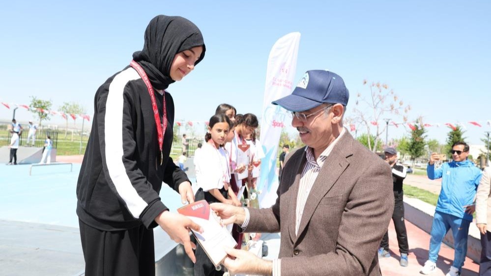 Eyyübiye’de kaykay turnuvası