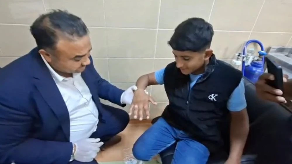 Akçakale’de Hastanede İtfaiyeden Hızlı Müdahale