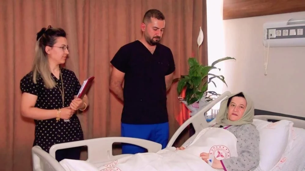 Şanlıurfa’da 29 Santimetrelik Miyom Ameliyatla Alındı