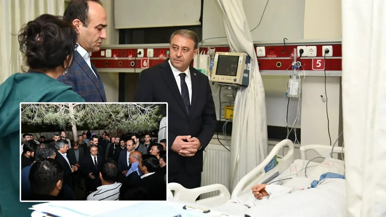 Şanlıurfa Valisi Şıldak yaralıları ziyaret etti: Süreci yakından takip ediyoruz