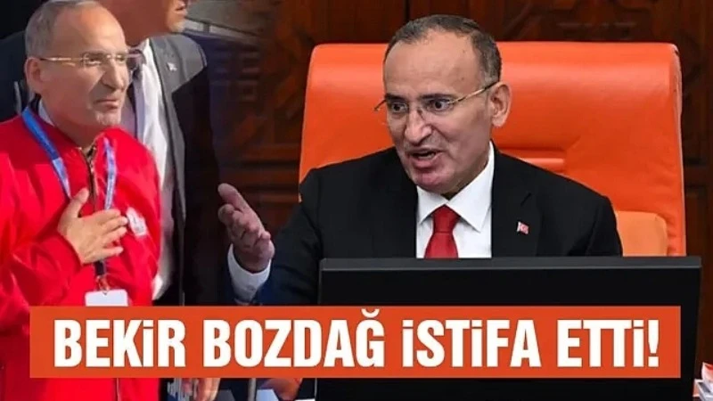 Bekir Bozdağ istifa etti!