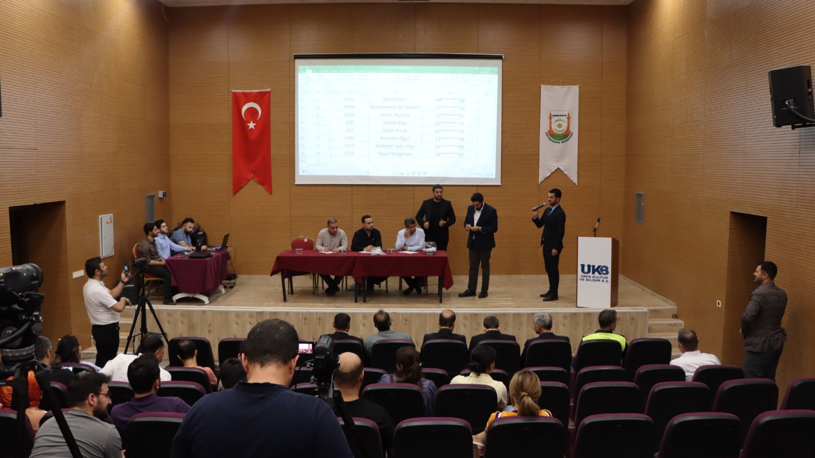 ŞANLIURFA BÜYÜKŞEHİR BELEDİYESİ'NDE 12 İŞÇİ İÇİN KURA ÇEKİMİ YAPILDI