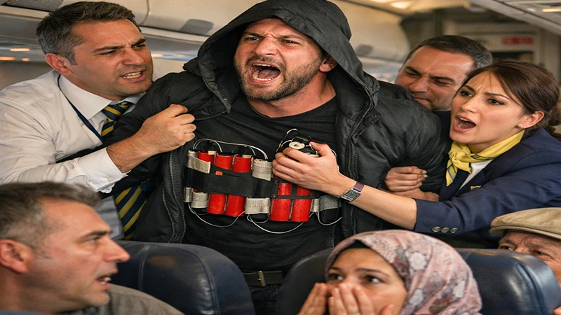 İstanbul- Şanlıurfa uçağında canlı bomba şakası!