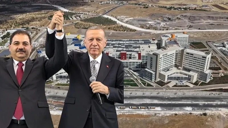 Canpolat'tan Cumhurbaşkanı'nın katılacağı Şehir Hastanesi açılışına davet!