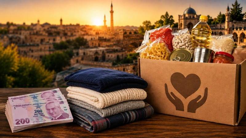 Şanlıurfa'da İhtiyaç Sahiplerine Müjde! Gıda, Giyim ve Nakdi Destek