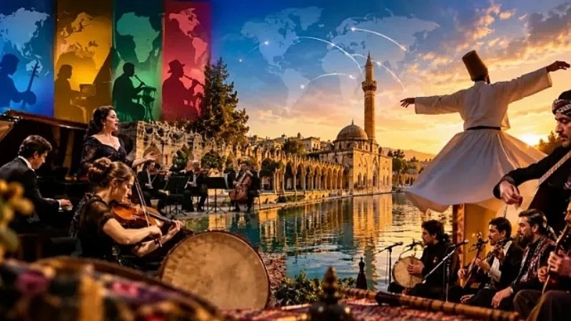 Dört Kıtanın Müziği Şanlıurfa'da Buluşuyor