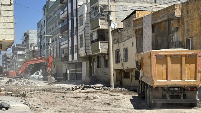 Eyyübiye'de Yol Yapım Çalışmaları Aralıksız Sürüyor