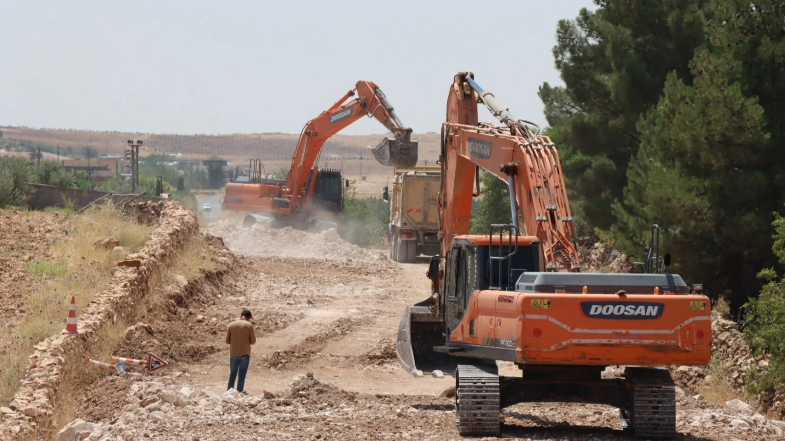 Büyükşehir'den 29 Kilometrelik Yol Yatırımı