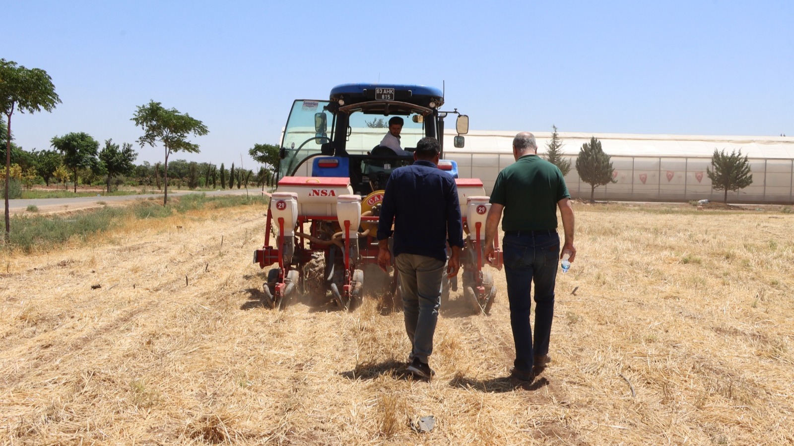Urfa'da yeni tarım modeli uygulandı