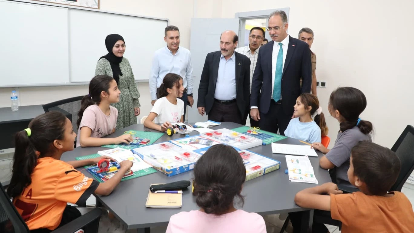 Geleceğin teknoloji liderleri Eyyübiye'de yetişiyor