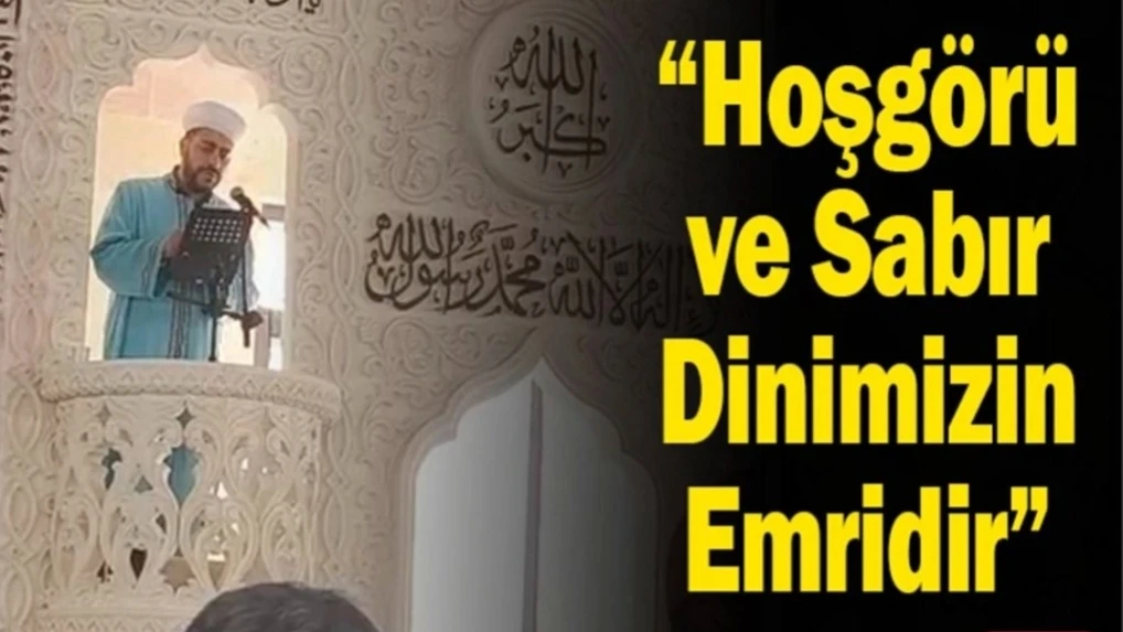 Urfa'da hutbelerde sağ duyu çağrısı