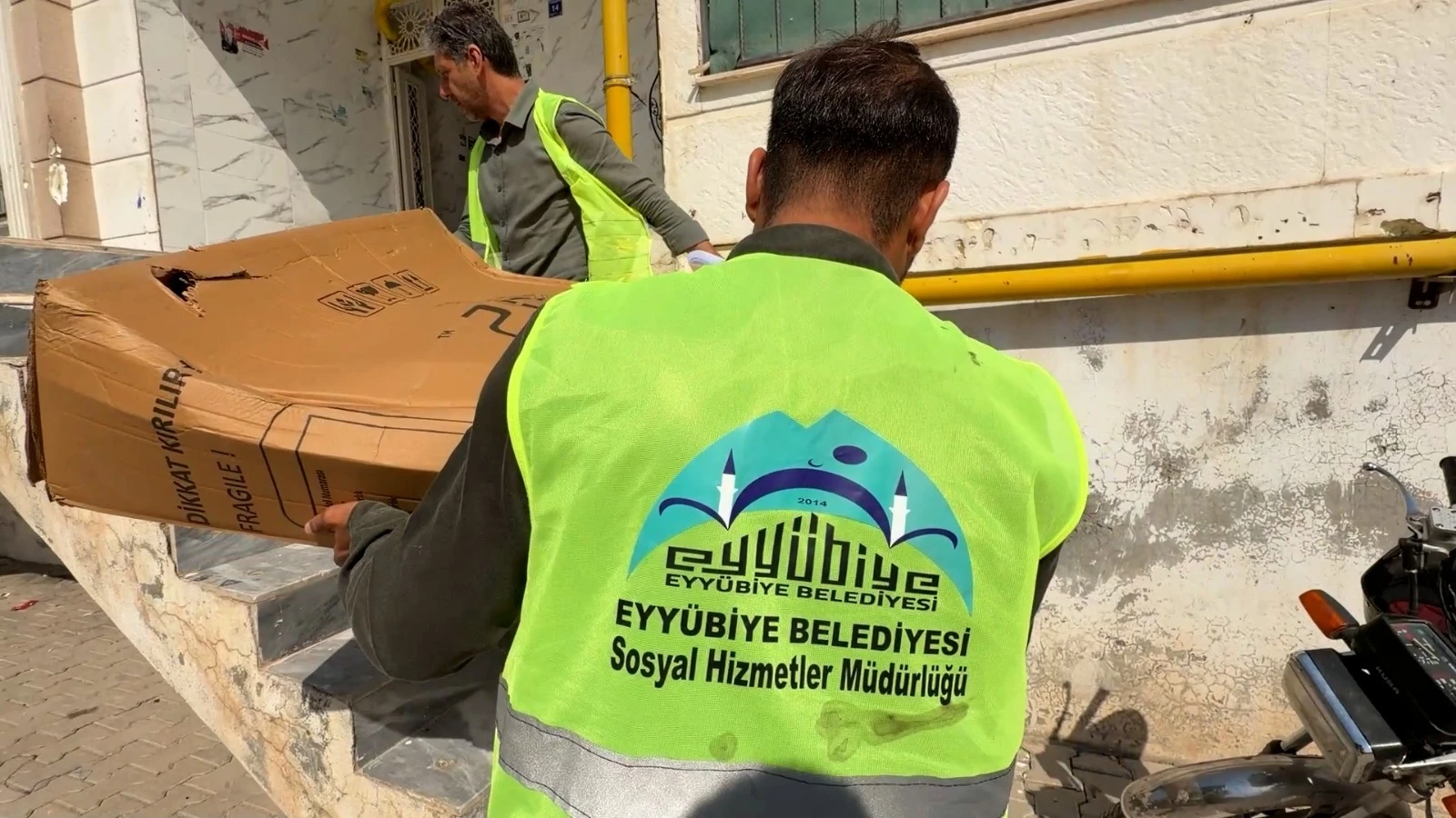 Eyyübiye Belediye'sinden Engelli Vatandaşlara Destek