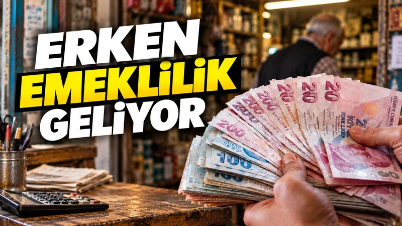 Milyonların Beklediği Bağ-Kur'da 5 Yıl Erken Emeklilik Müjdesi!