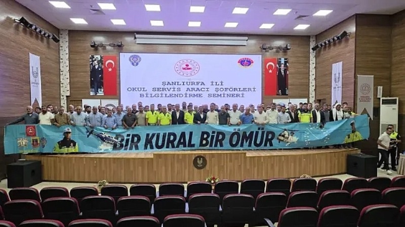 Şanlıurfa'da Güvenli Eğitim Sezonu: Okul Servisi Şoförlerine Kapsamlı Eğitim ve Sıkı Denetim