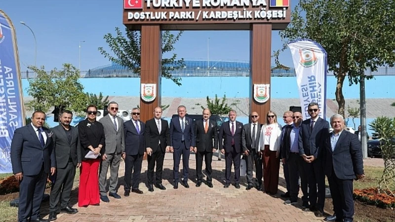 Şanlıurfa İle Pitești Arasında Dostluk Fidanları Toprakla Buluştu