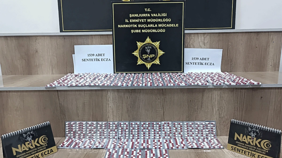 Şanlıurfa’da bir eve düzenlenen baskında 2 kişi gözaltına alındı