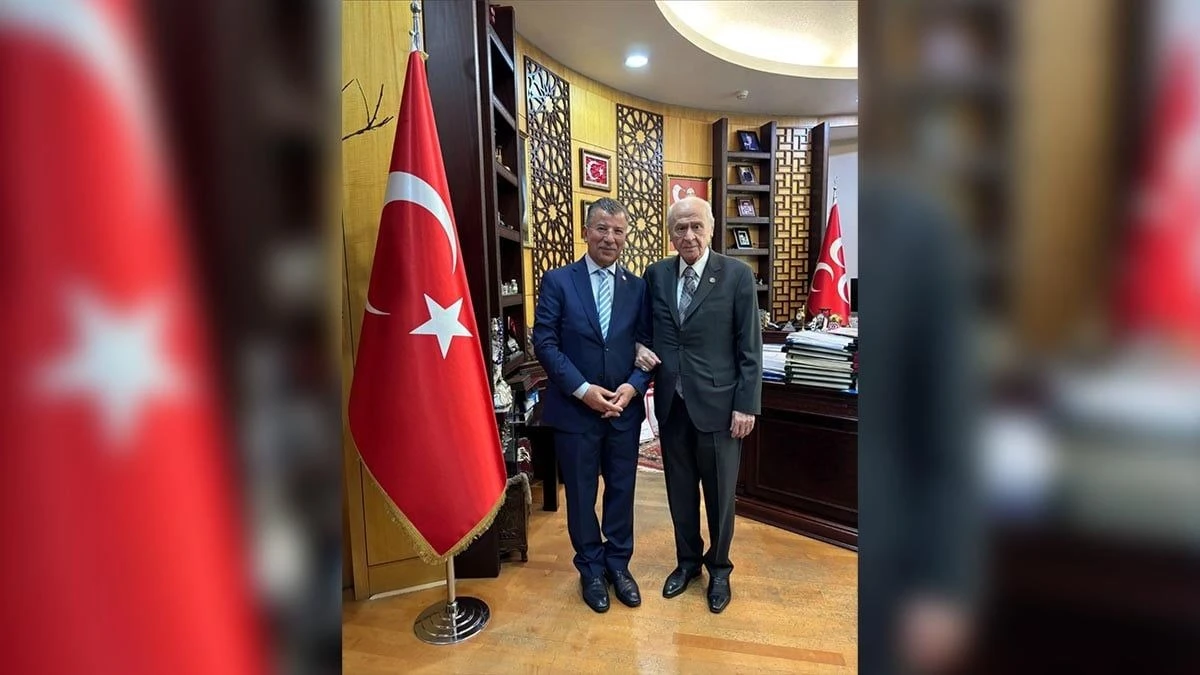 Şanlıurfa vekili Cevheri'den MHP lideri Bahçeli'ye ziyaret!