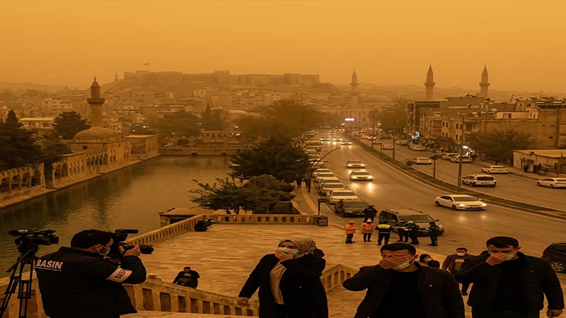 Şanlıurfa'da Toz Taşınımı Uyarısı!