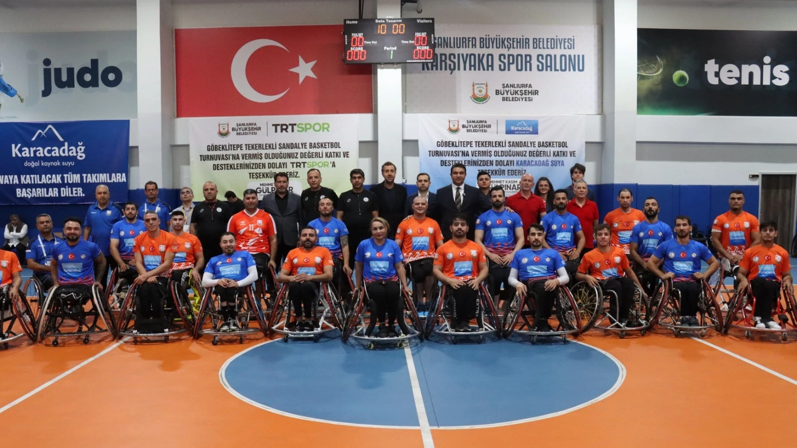 Şanlıurfa Büyükşehir Belediyesi basketbol turnuvası'nı başlattı