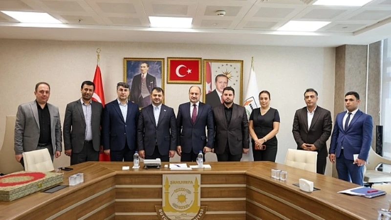 Urmiye Belediyesi Heyeti Şanlıurfa'da: Kardeş Şehir Bağları Güçleniyor