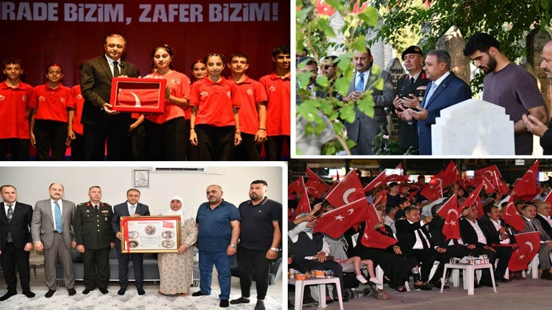 Şanlıurfa'da 15 Temmuz Ruhu Gün Boyu Yaşatıldı