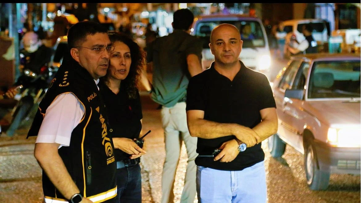 Şanlıurfa’da Huzur İçin Gece Mesaisi