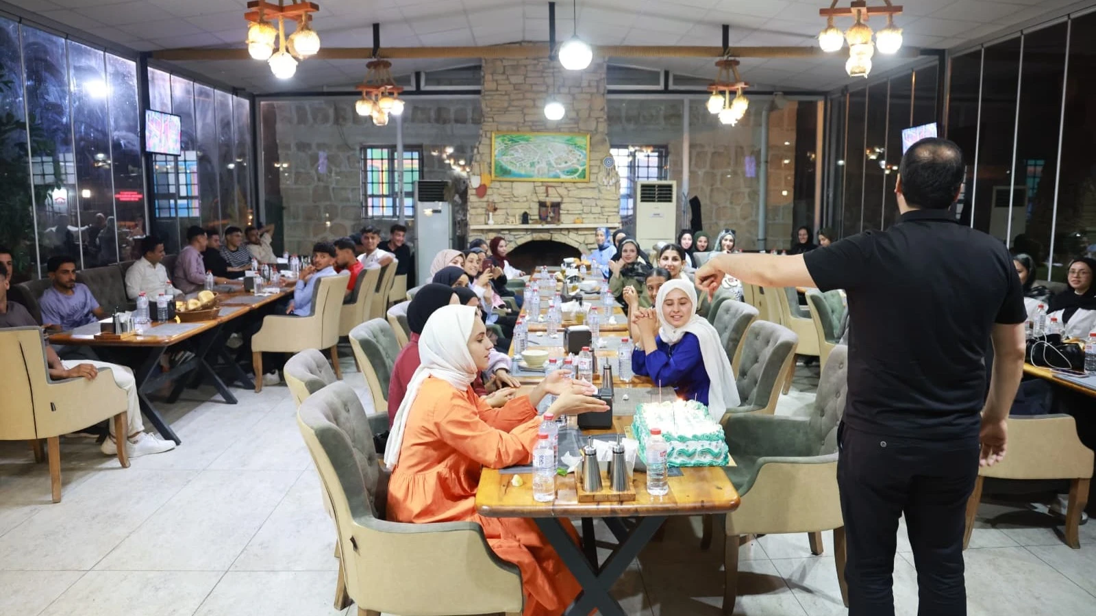 Harran'da YKS Öğrencilerine Moral Yemeği Verildi
