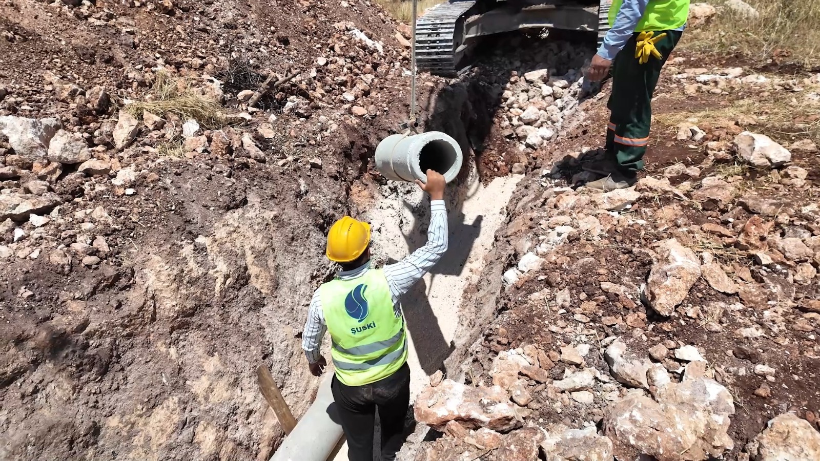 ŞUSKİ, Halfeti’de Altyapıyı Güçlendiriyor