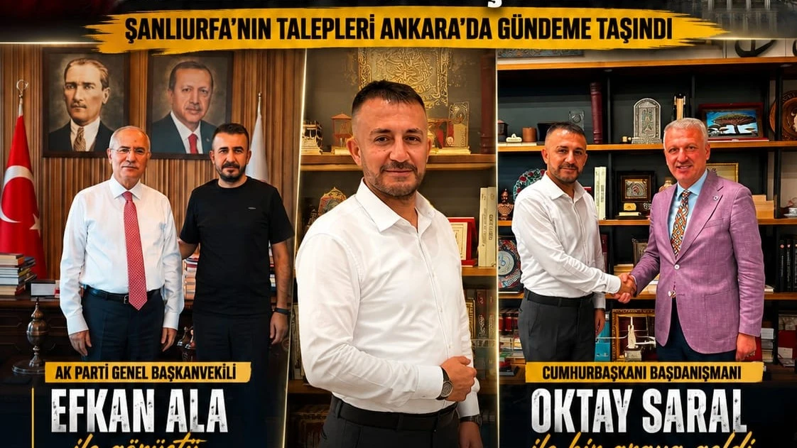 İş İnsanı Aziz Savaş’tan Ankara’da Önemli Görüşmeler
